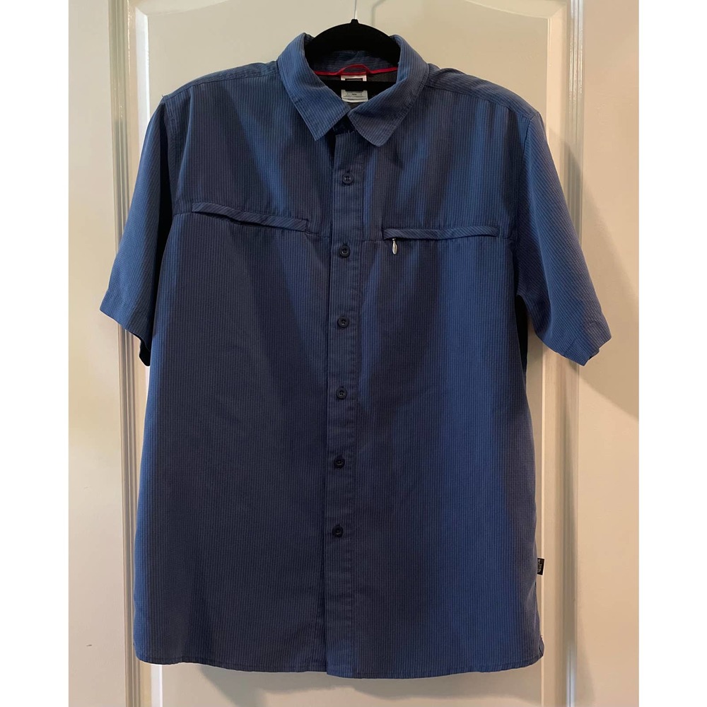 The North Face Mens M Short Sleeve Button Up Shirt